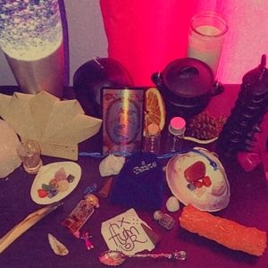 ❤Spell jar and mojo bag Intention bundle❤